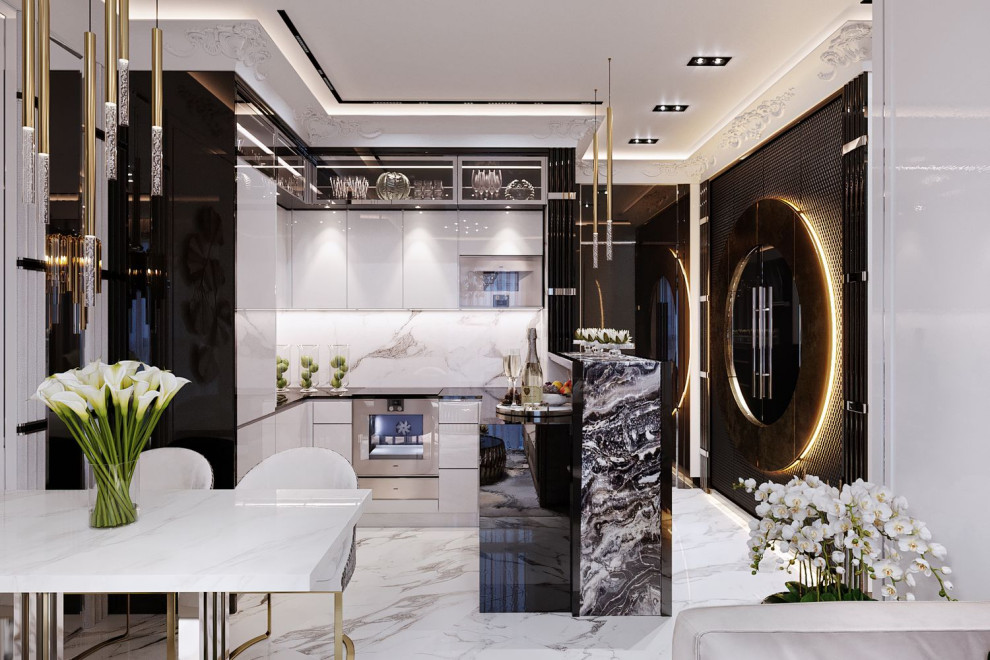 ЖК Селигер Сити, кухня-гостиная