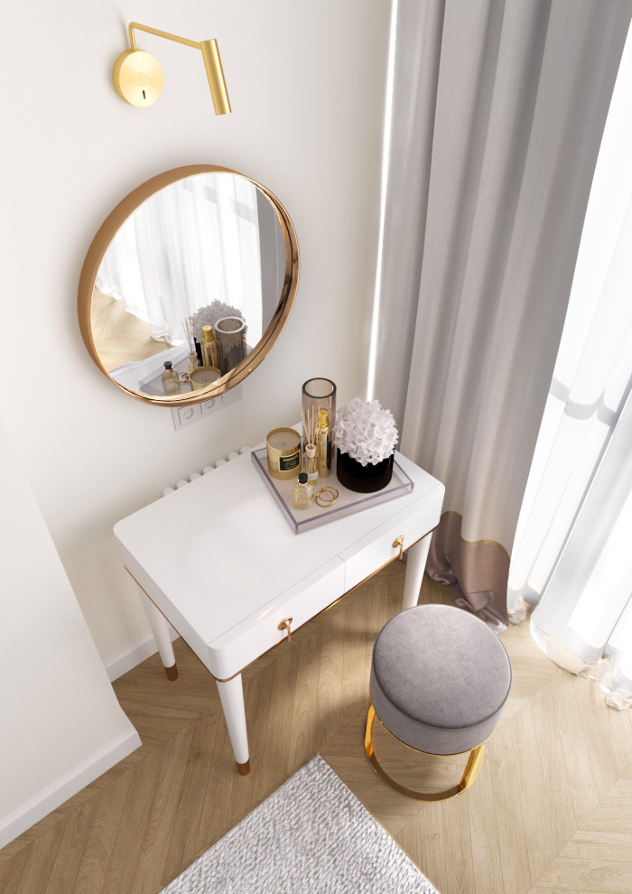 Обложка проекта: Спальня в апартаментах