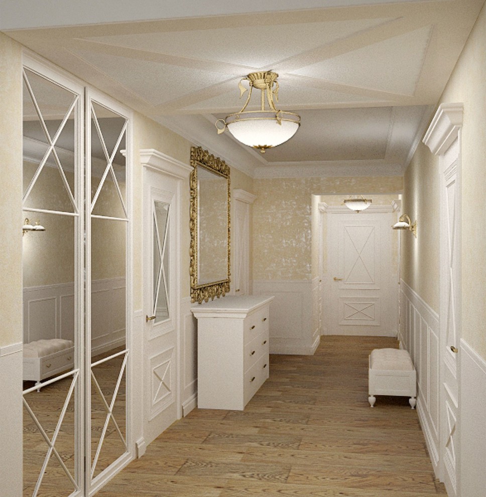 Квартира в современном классическом стиле.