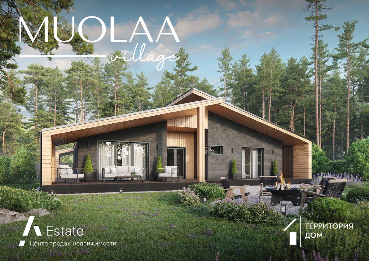 Обложка проекта: Коттеджный посёлок MUOLAA VILLAGE