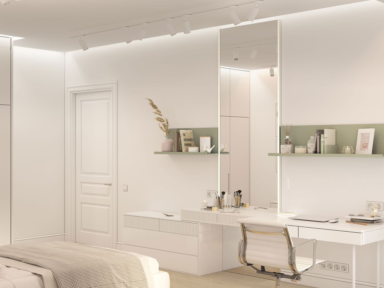 Дизайн интерьера четырехкомнатной квартиры в г. Москва