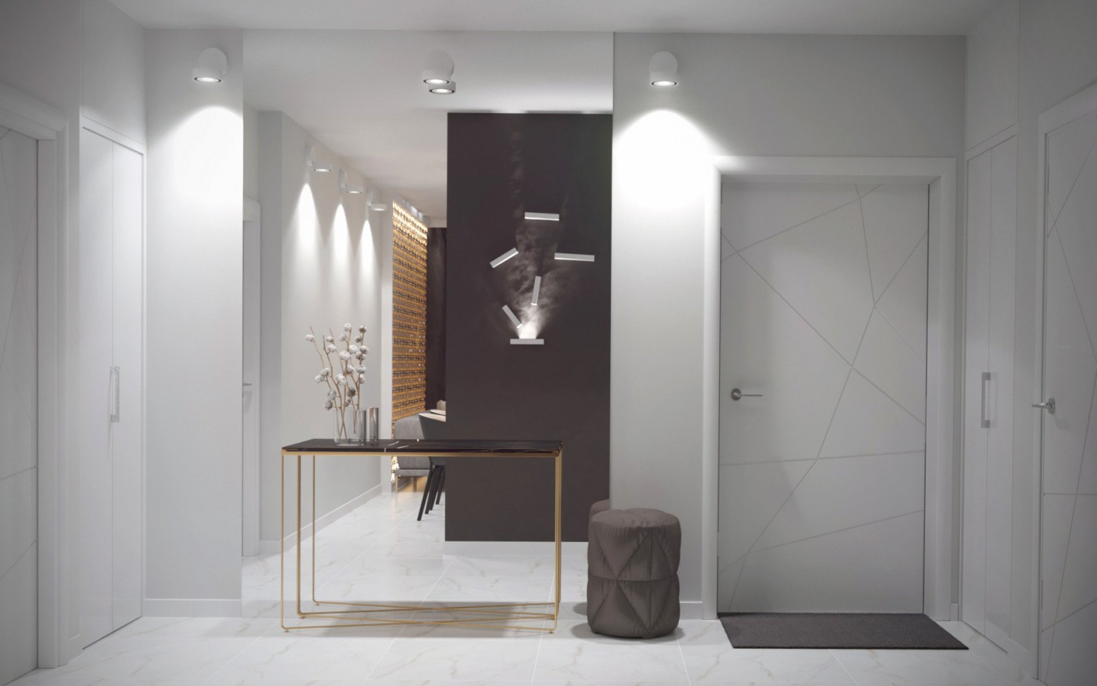 Черно белый дизайн