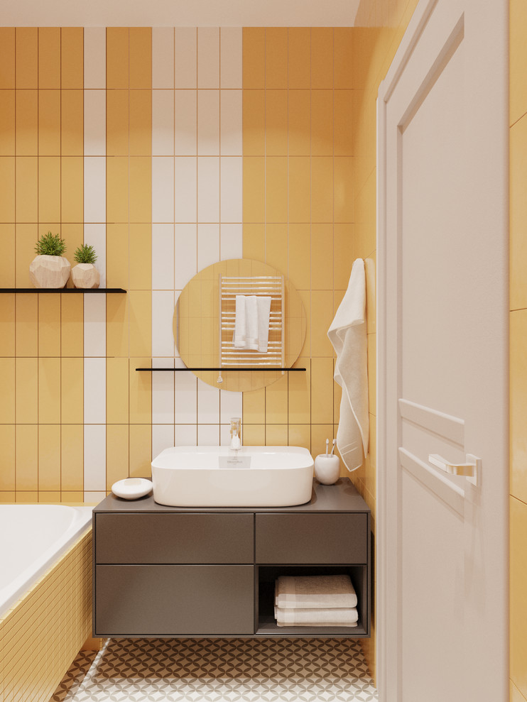 Проект в стиле Скандинавия для ЖК "Котельнические высотки"