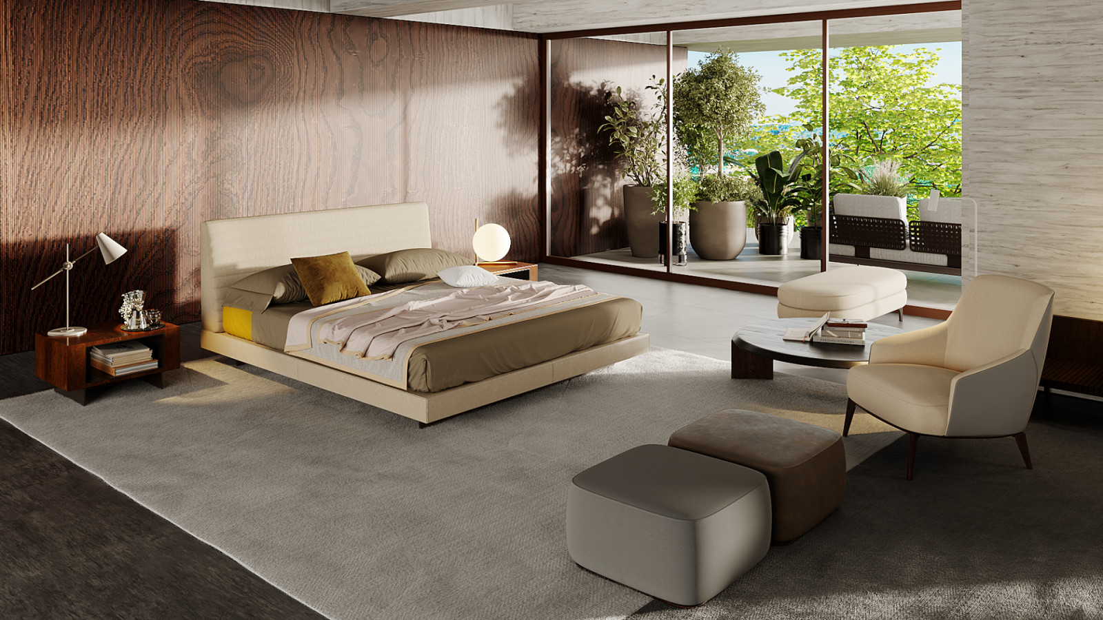 Белоснежная вилла в горах