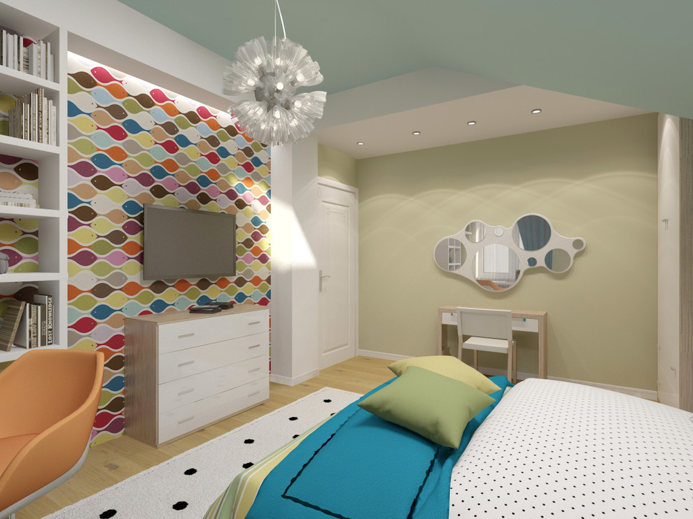 Детская в мансарде