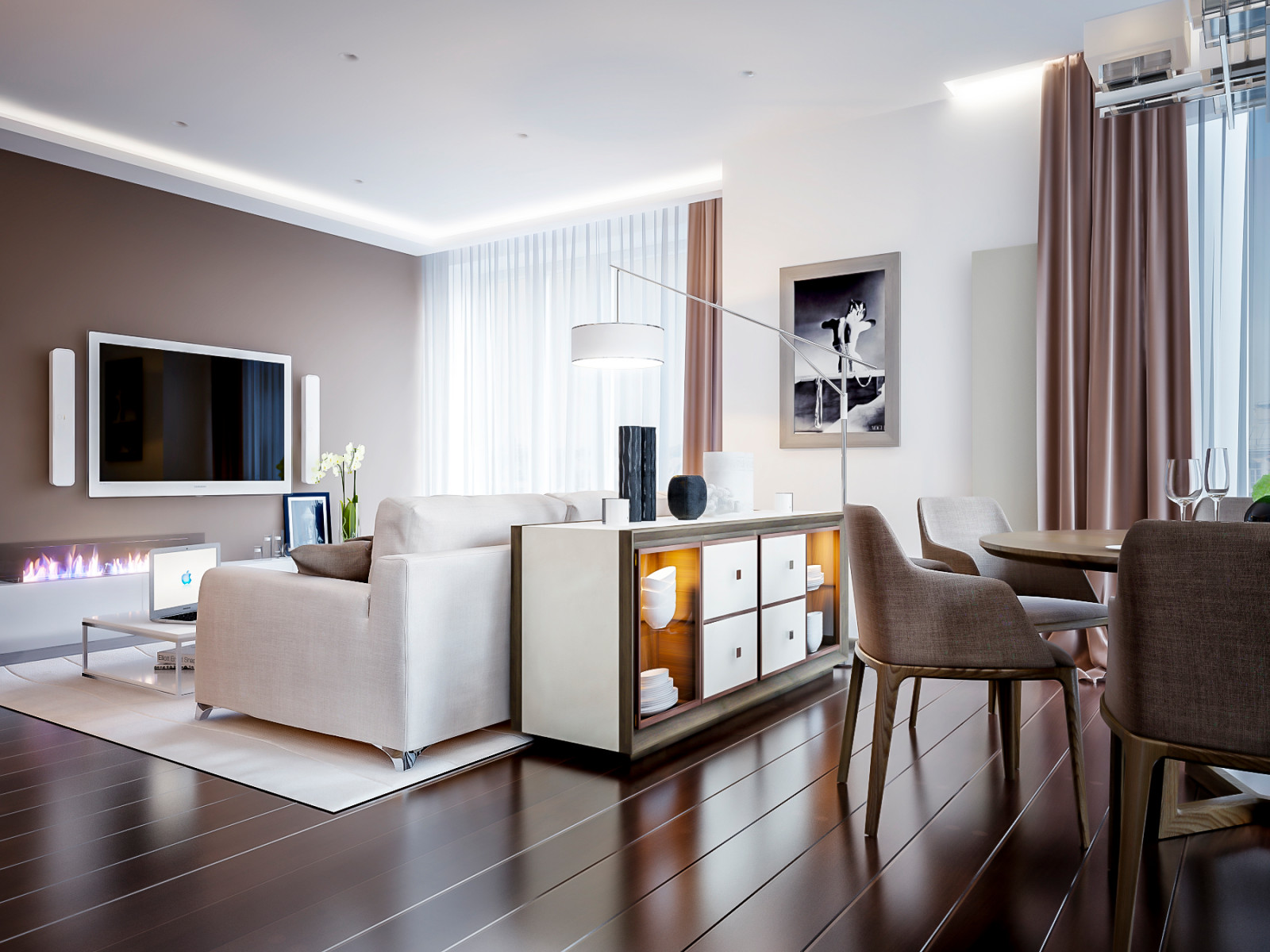 Квартира 145 м² в ЖК «Парадный Квартал»