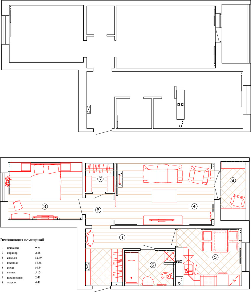 Уют скандинавского дома в обычной "панельке"