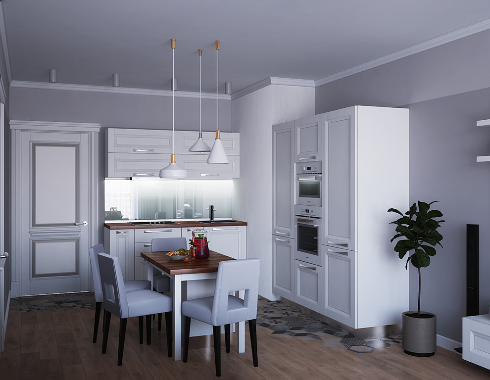 Лаконичная "трёшка" для современной семьи