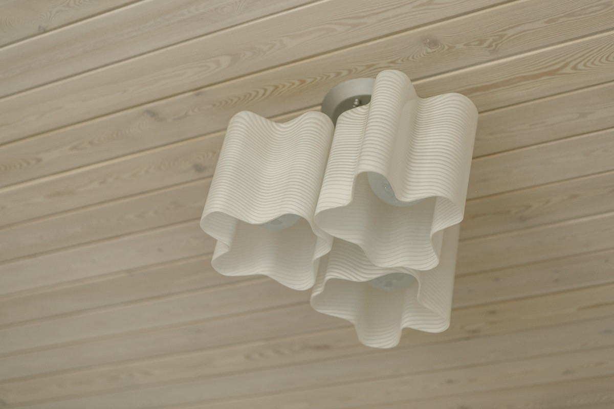 Интерьер дома из клееного бруса