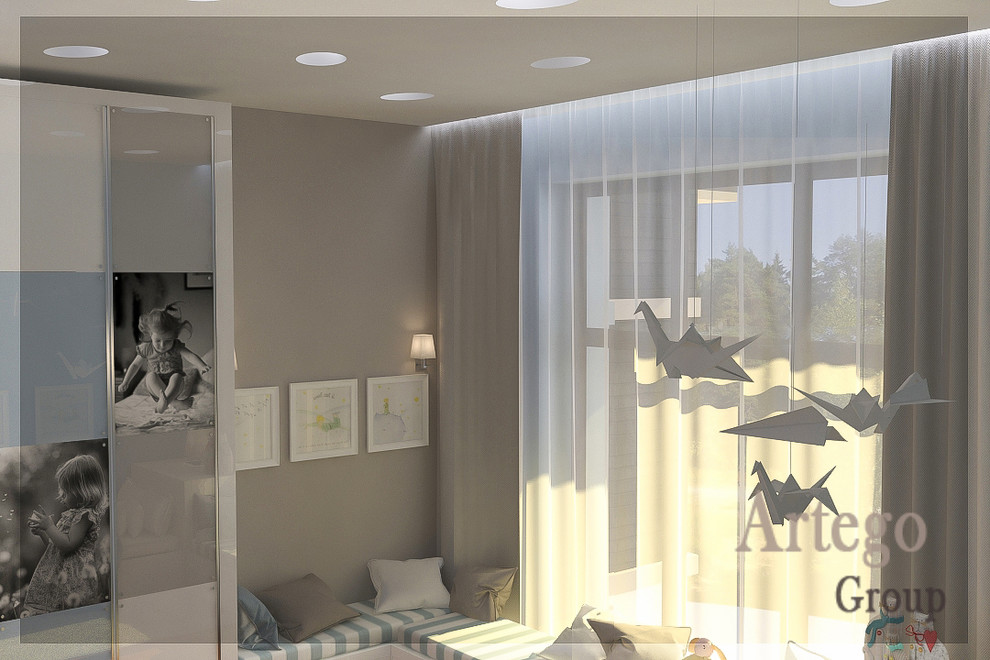 Дизайн интерьера жилого дома в Середниково