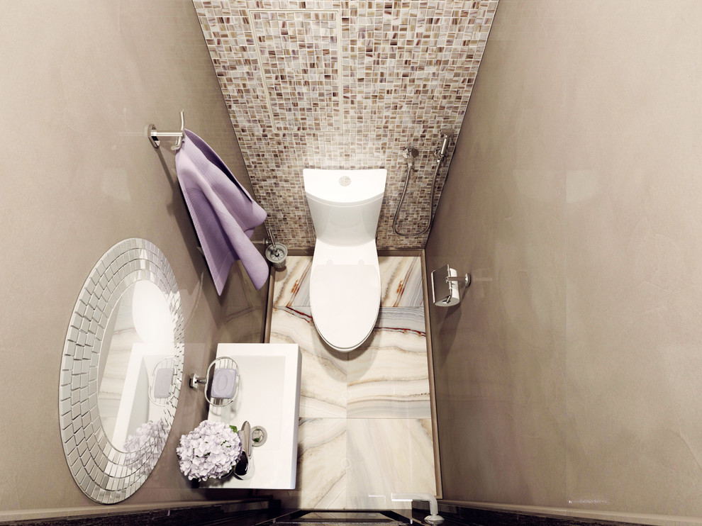 Черничное безе