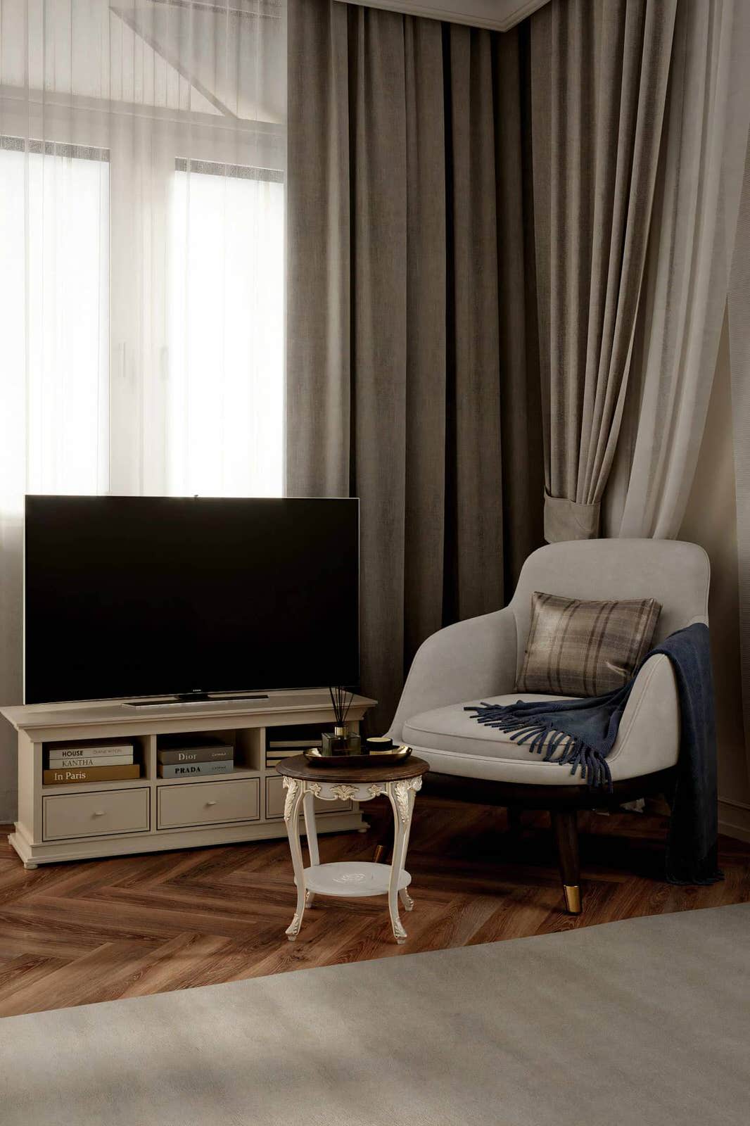 Дизайн и ремонт квартиры в ЖК «Оранж Парк» — Лёгкость бытия