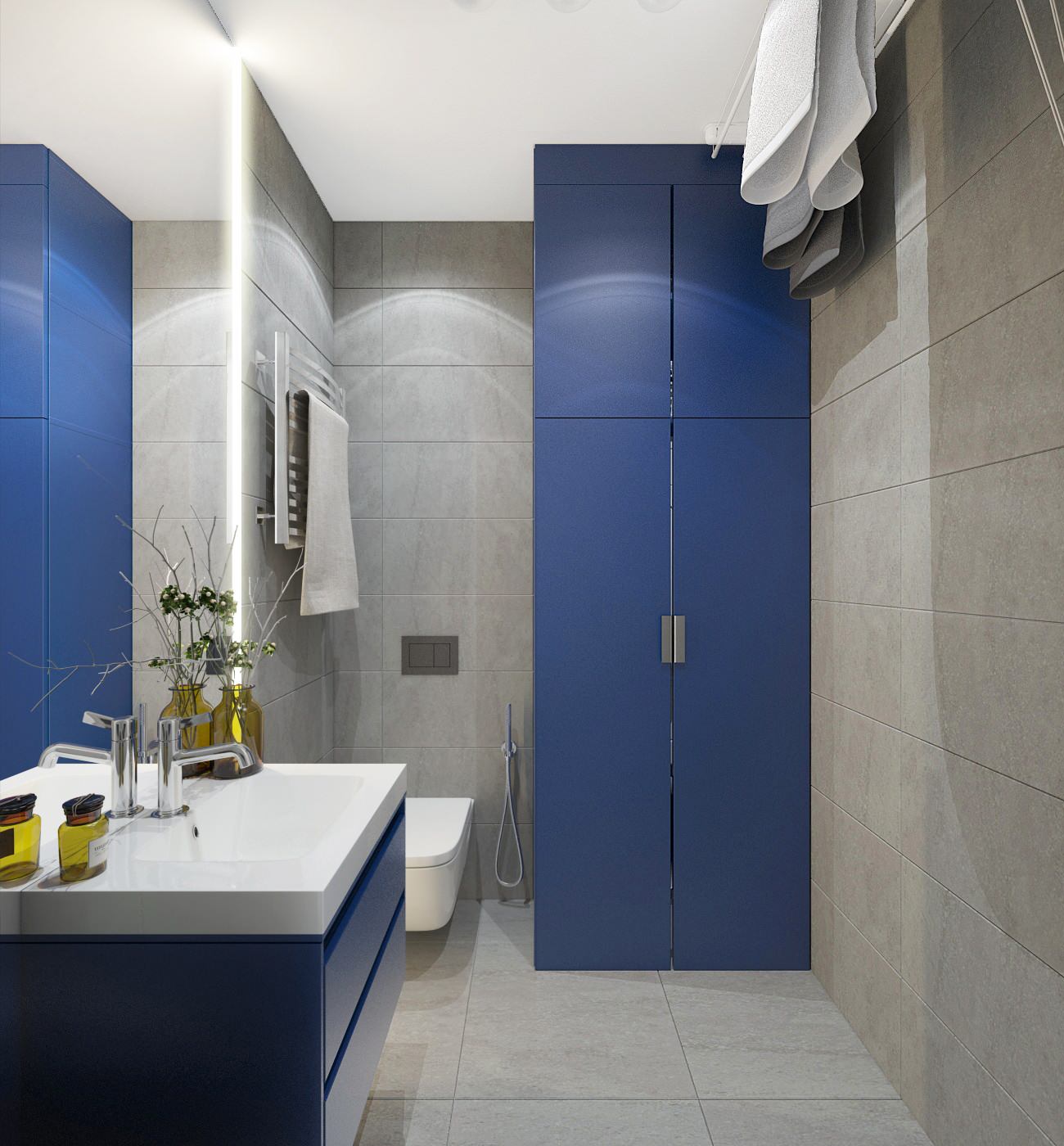 Санузел в ЖК Лефортово парк, Москва