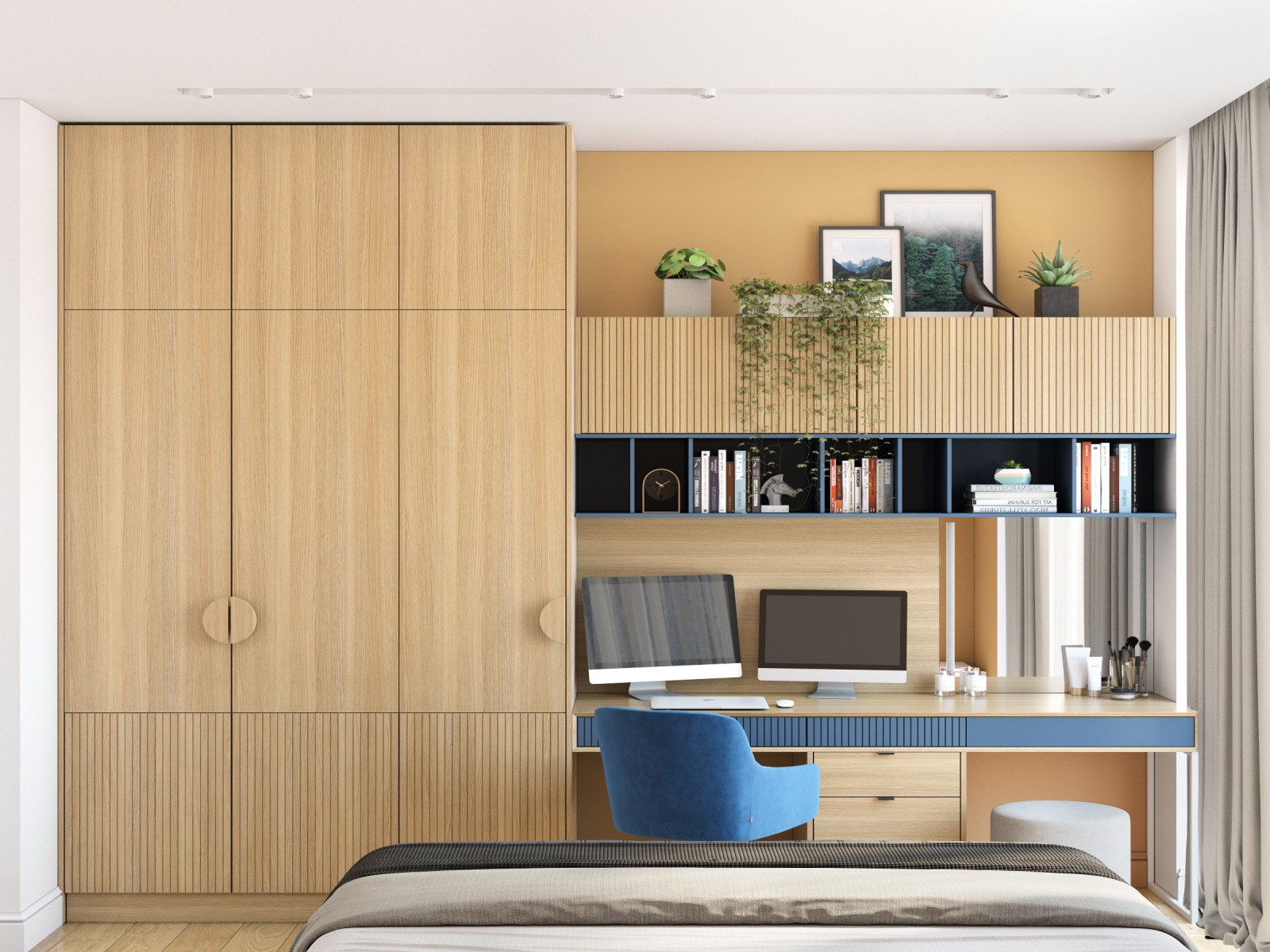 Дизайн интерьера четырехкомнатной квартиры в г. Москва