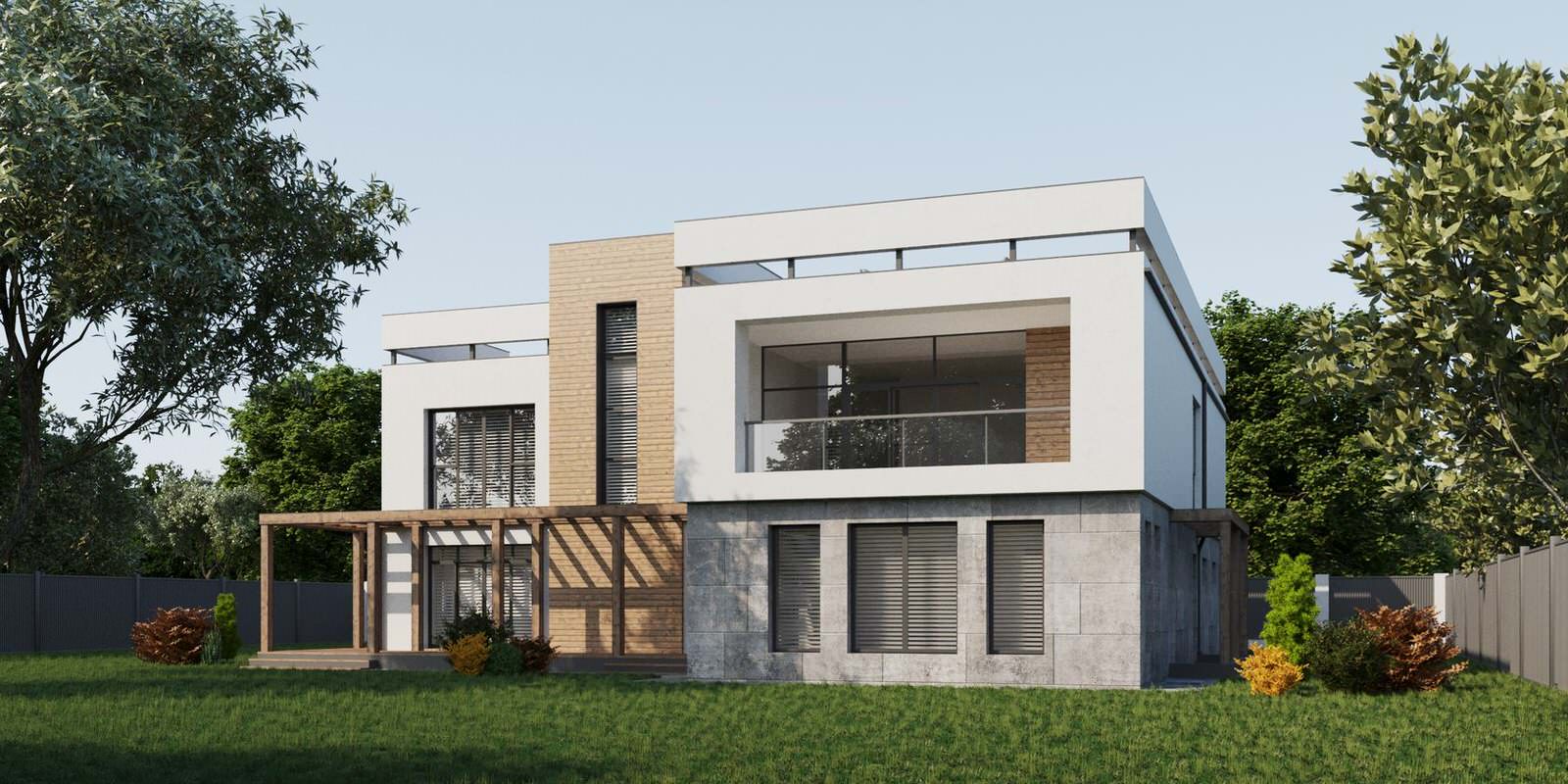 Вилла в современном стиле