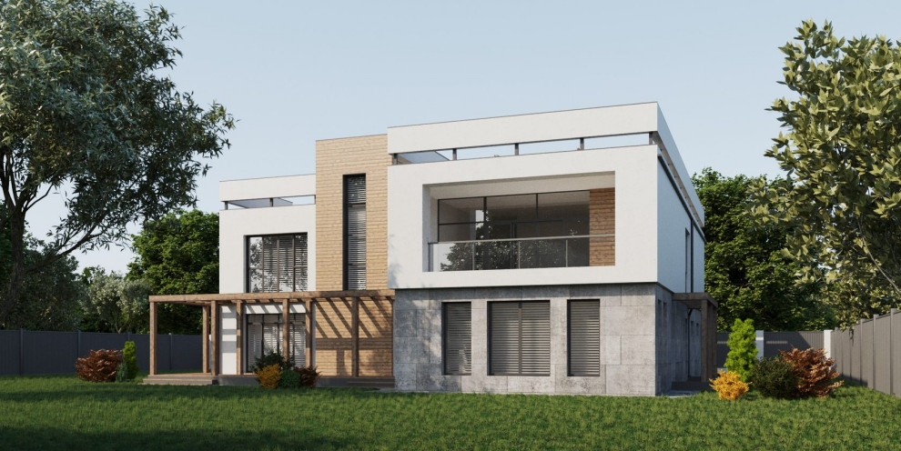 Вилла в современном стиле