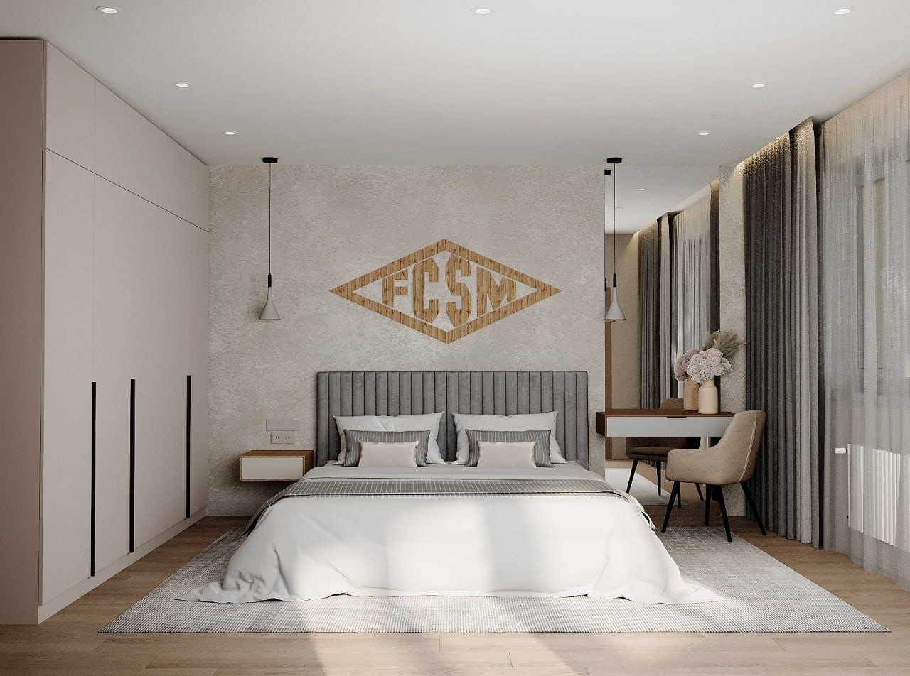 Интерьер квартиры (140 м2) в скандинавском стиле