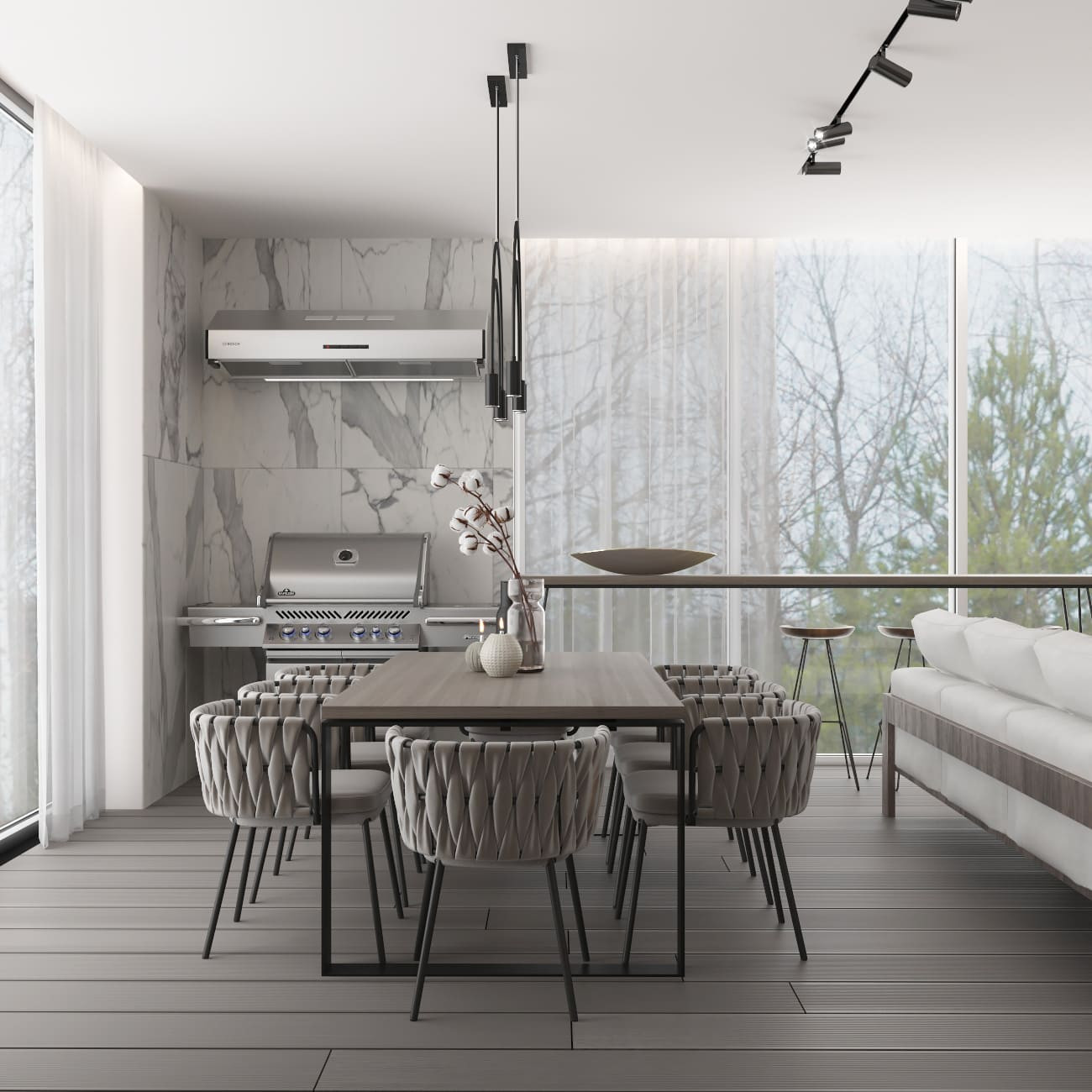 Загородный дом в коттеджном поселке Зимняя горка