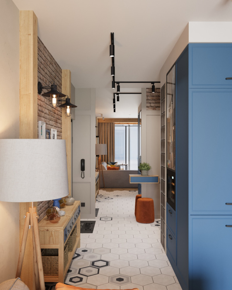 Обложка проекта: Проект квартиры для девушки 67 кв.м