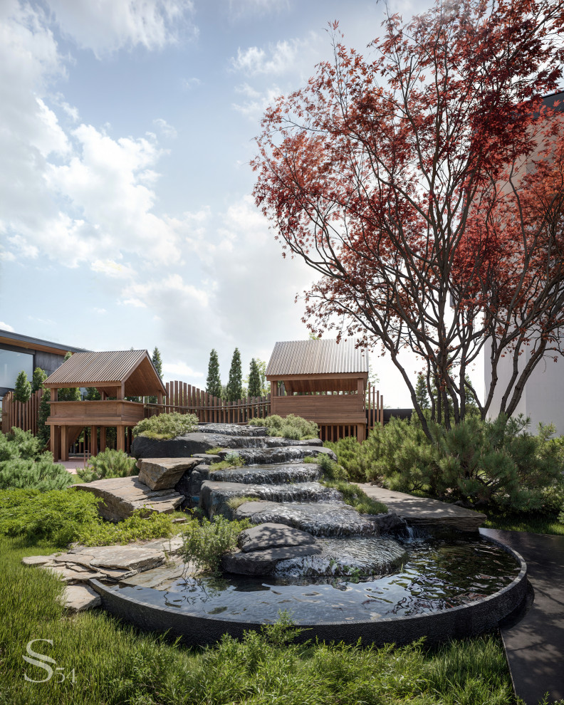 Каскадный водопад