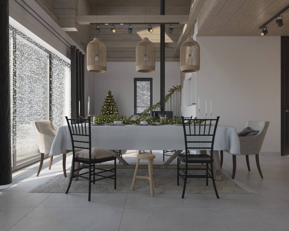 Дизайн-проект частного дома в подмосковье