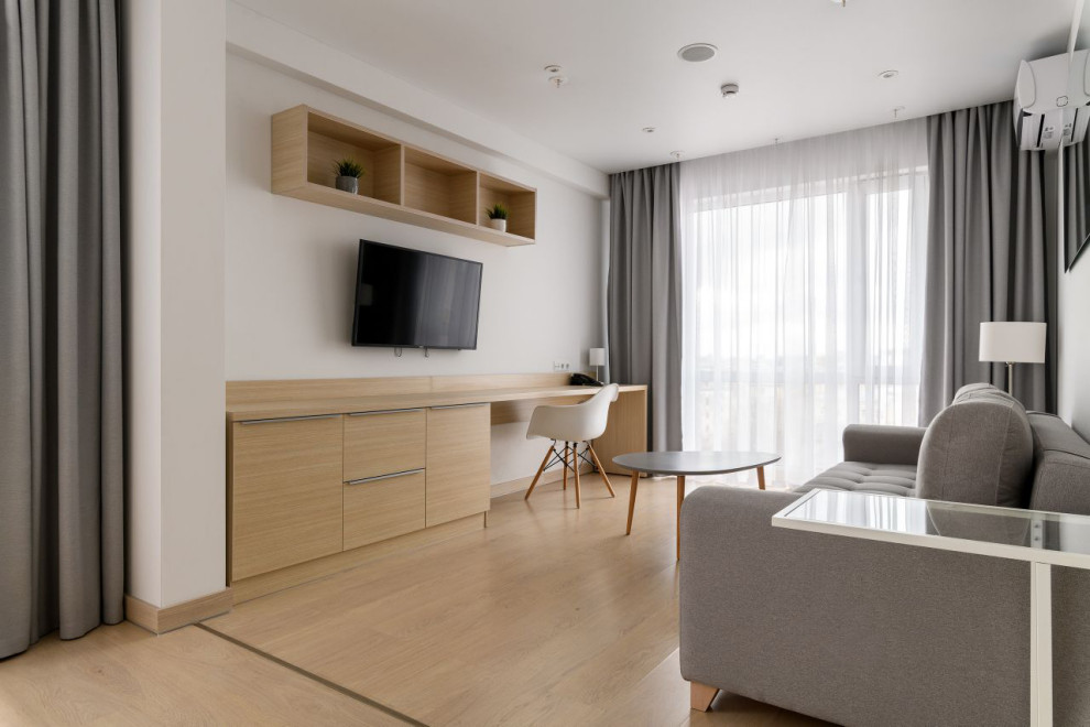 ЖК Alcon Tower, 3 комнаты, 75 м²