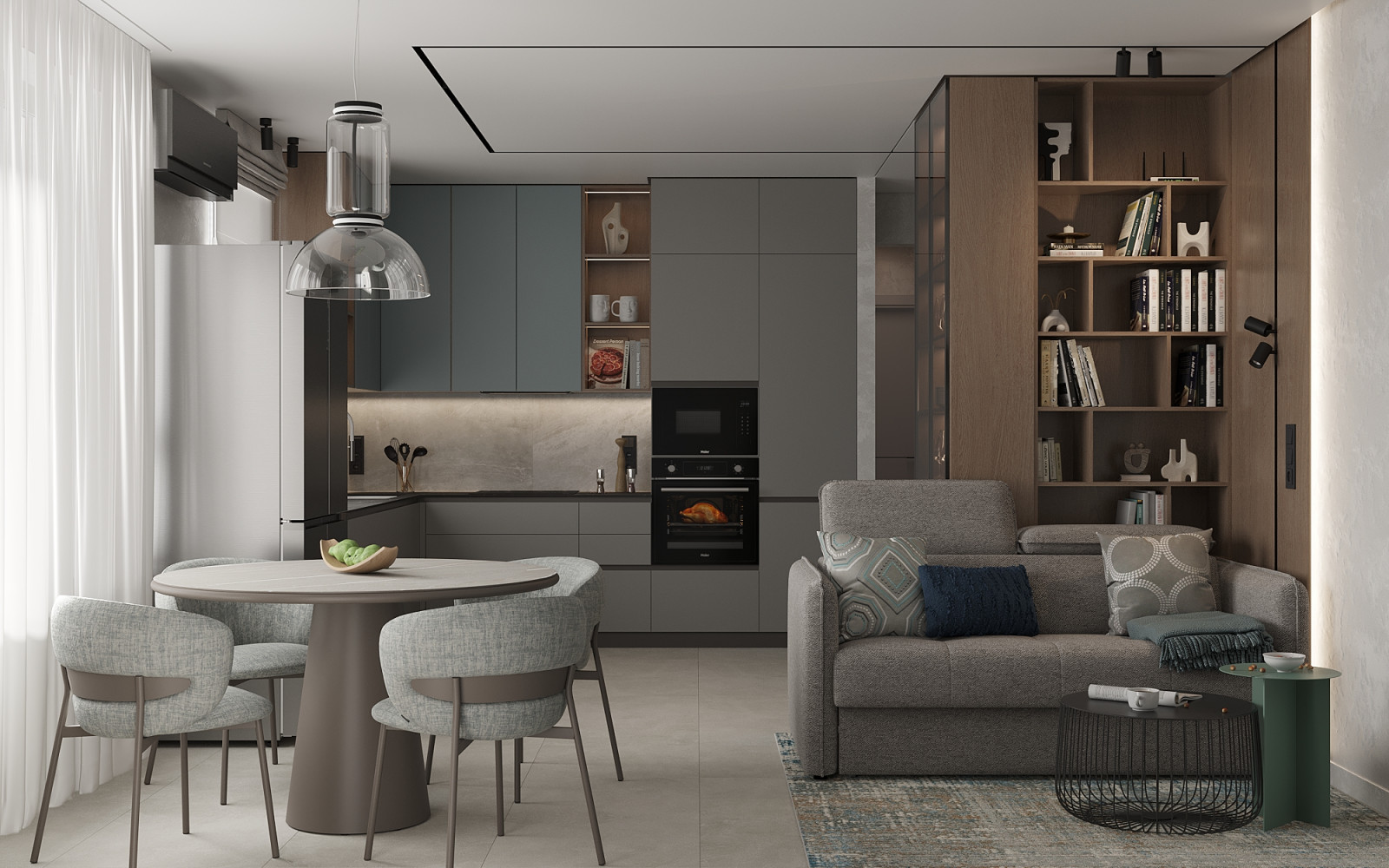 Среда обитания_кухня гостиная