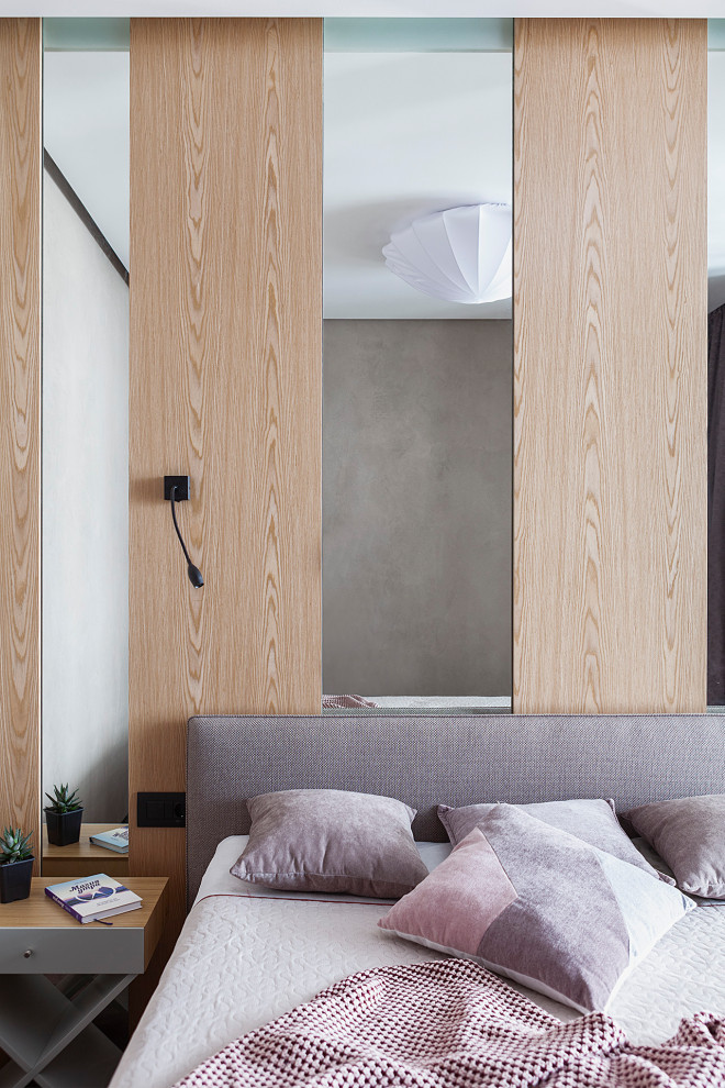 Спальня  в современной студии