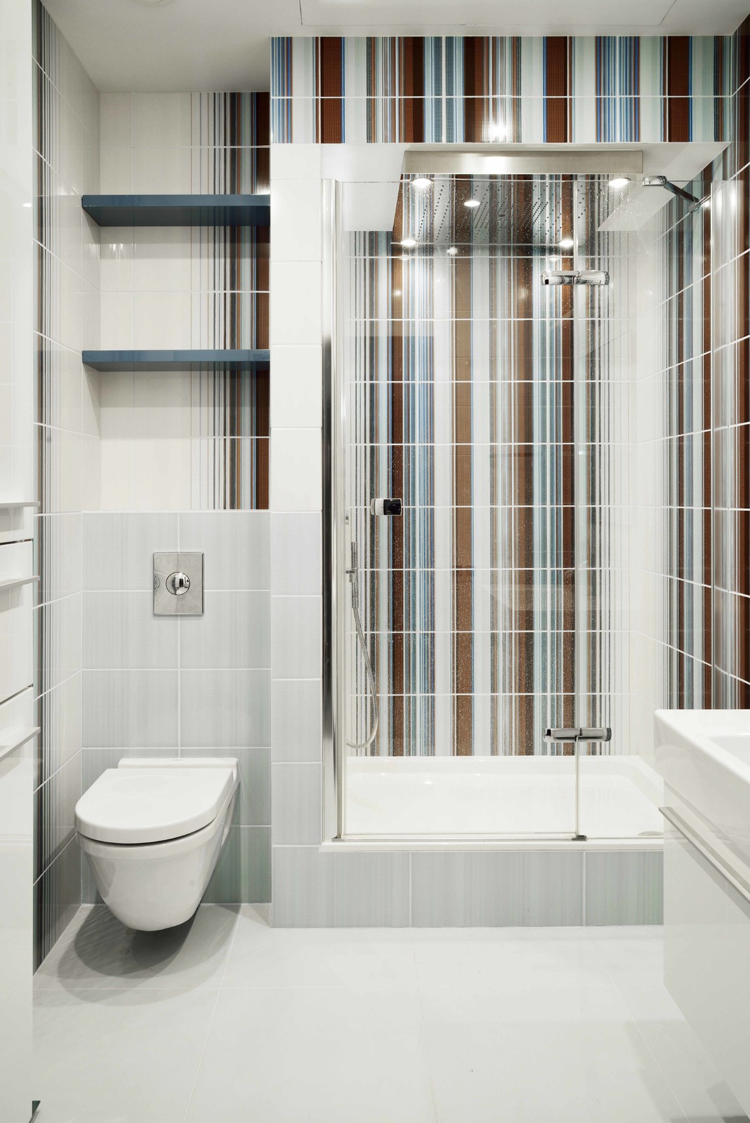 Дизайн плитки для маленькой ванной комнаты