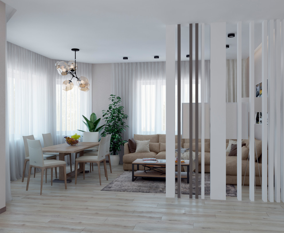 гостиная в большом доме