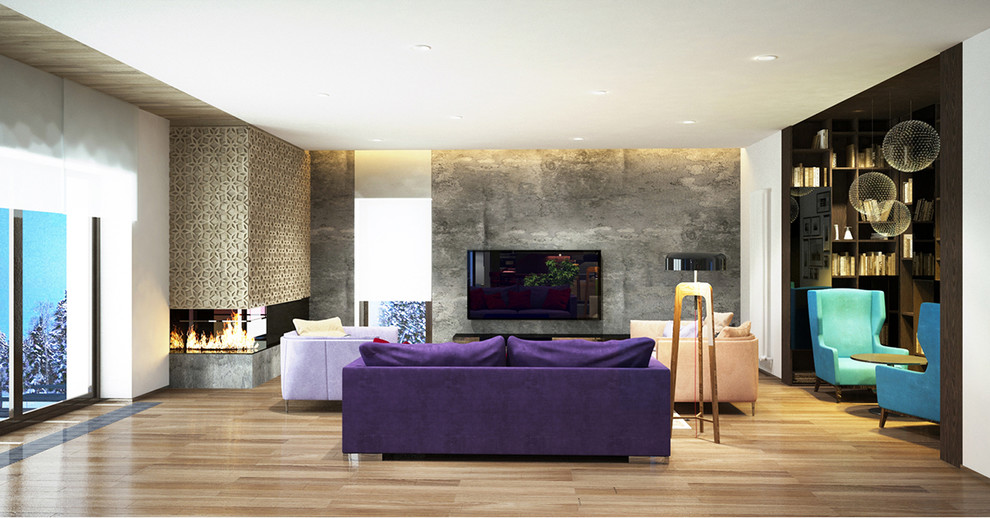 Интерьер загородного дома для большой семьи