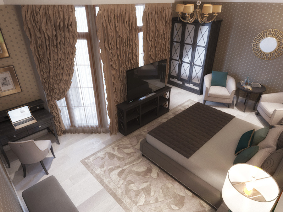 Дизайн-проект интерьеров загородного дома