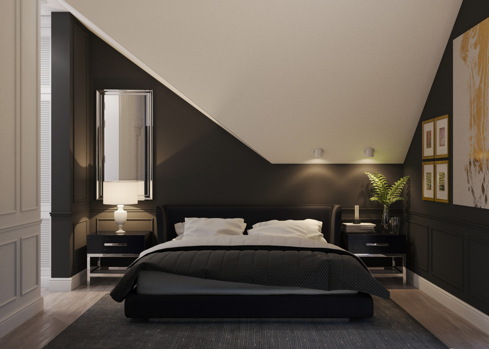 Дизайн интерьера квартиры в неоклассическом стиле 130 м2