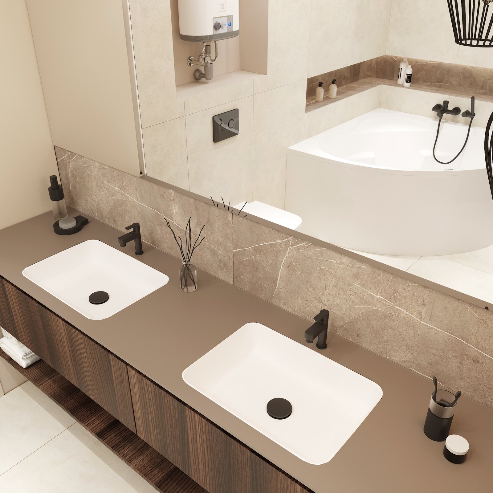 Ванная минимализм