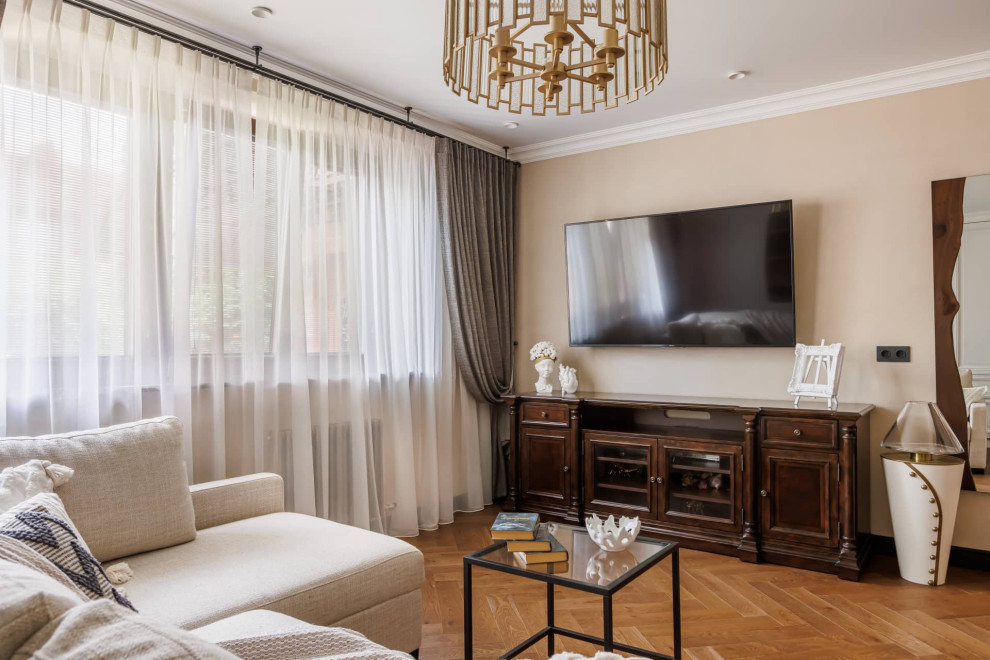 Дизайн и ремонт квартиры в КП «Новогорск» — Единство противоположностей