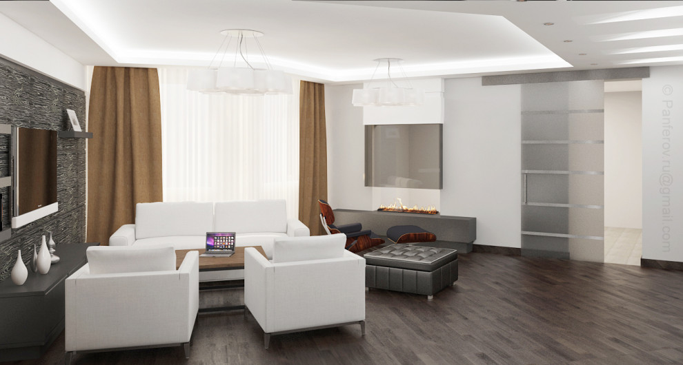 Дизайн-проект квартиры в жилом комплексе "СКАЙ ФОРТ"