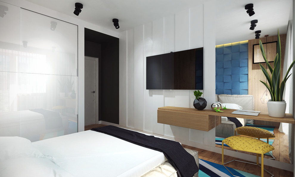 Дизайн-проект квартиры в современном стиле для молодой пары