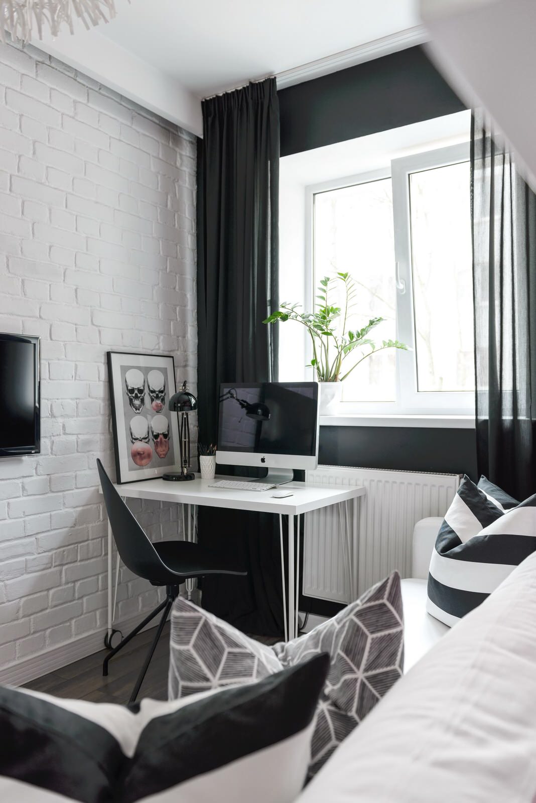 Скандинавский интерьер в немецком доме в российском городе.