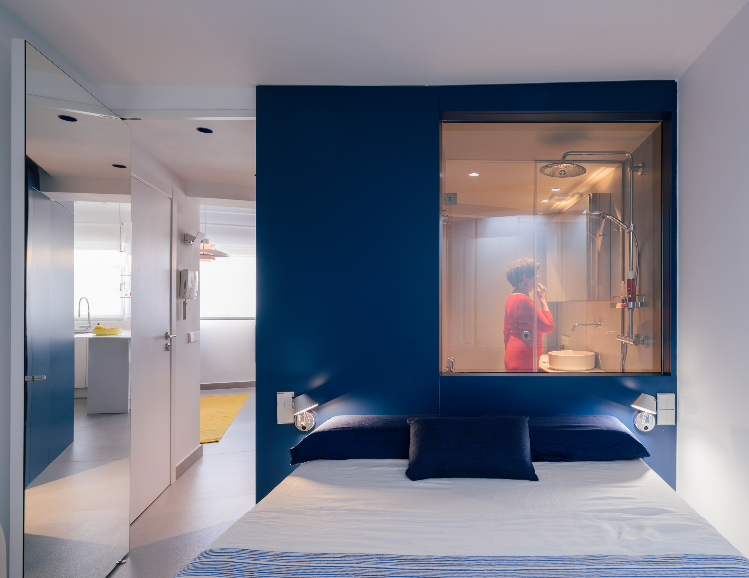 Houzz Испания: 40 кв.м — яркая квартира в центре Мадрида