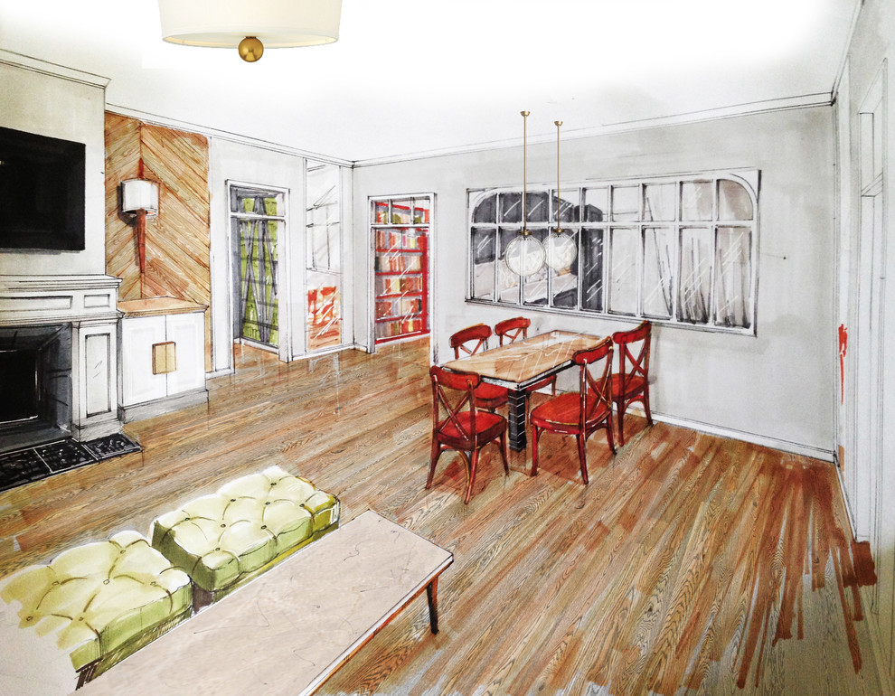 Interior Sketch - Эскизы интерьеров