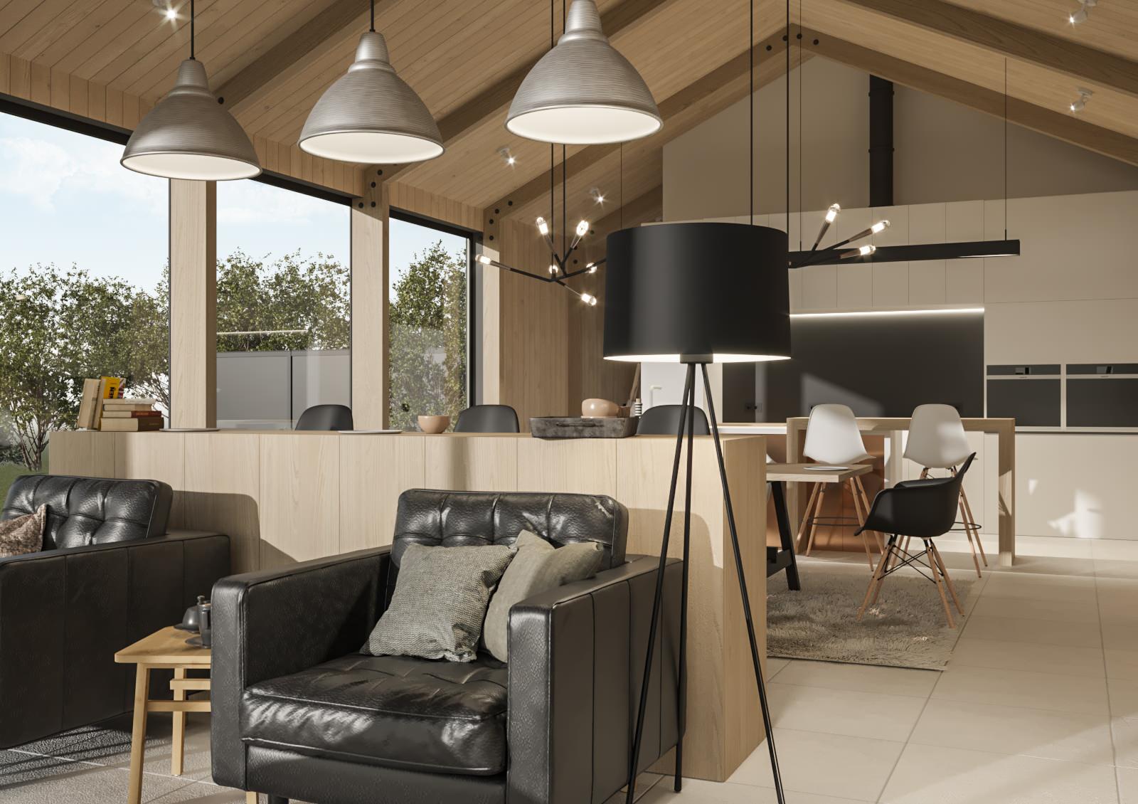 Интерьер летнего домика