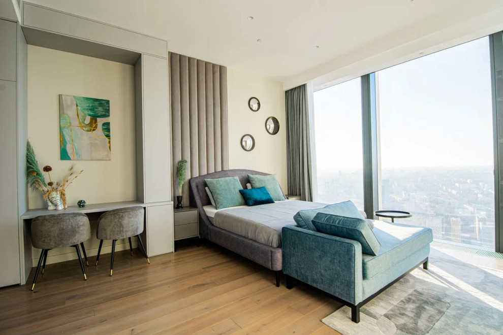 Обложка проекта: Дизайн интерьера апартаментов в Neva Towers, Москва-Сити (40 м2)