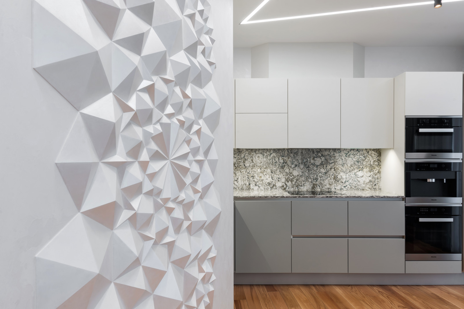 Проект «Орхидея». Квартира в Санкт-Петербурге - 100 м.кв.