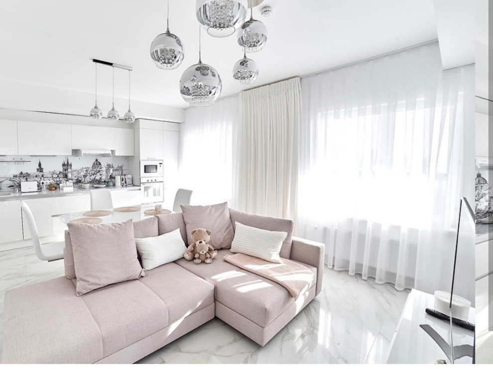 Квартира в светлых тонах