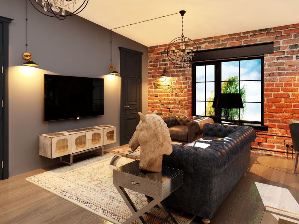 Обложка проекта: Квартира в Москве для молодой пары «Зодчество 2015_Интерьер»