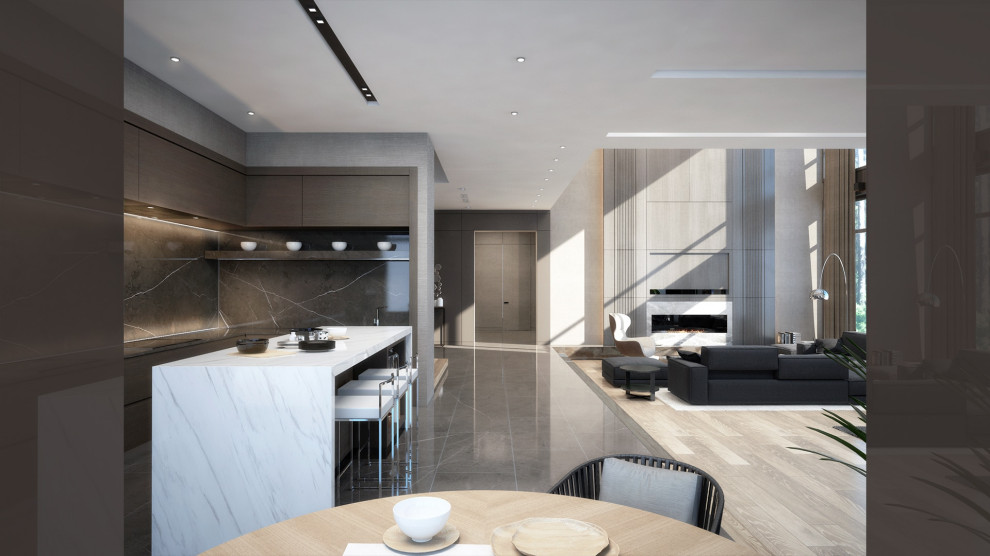 Интерьер частной виллы