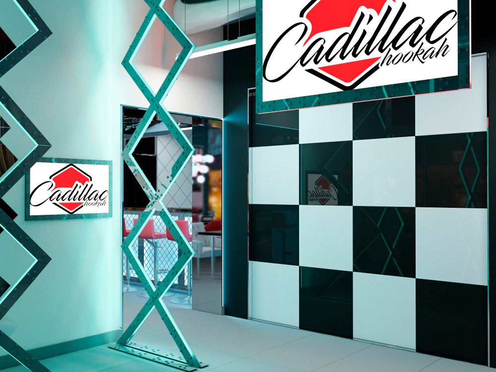 Кальянная в стиле 50х годов