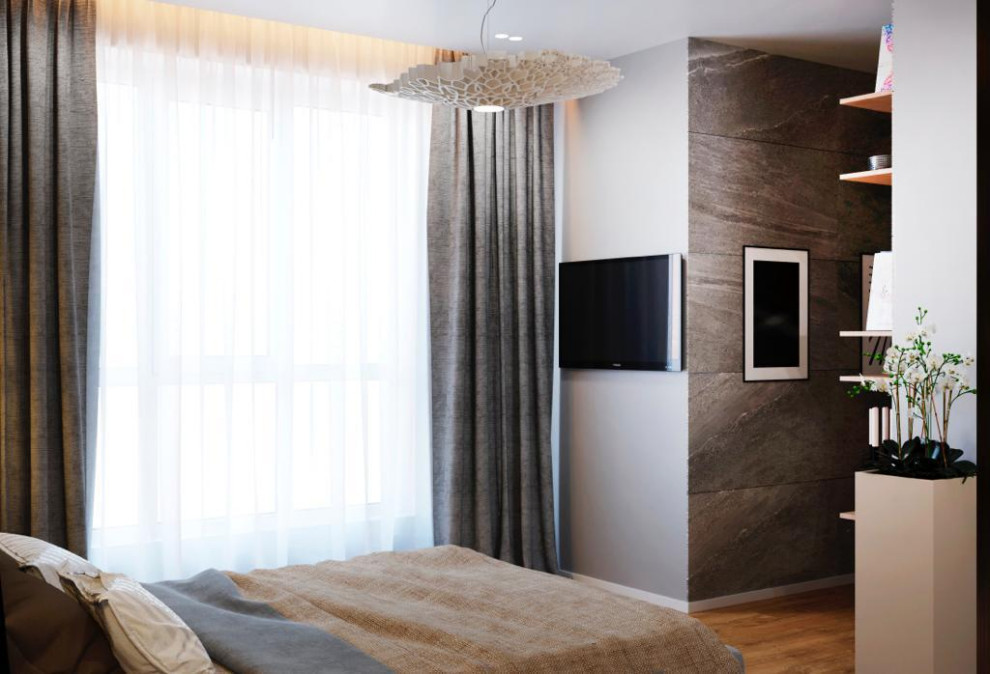 Дизайн проект квартиры в стиле "Минимализм" общей площадью 110 кв.м.