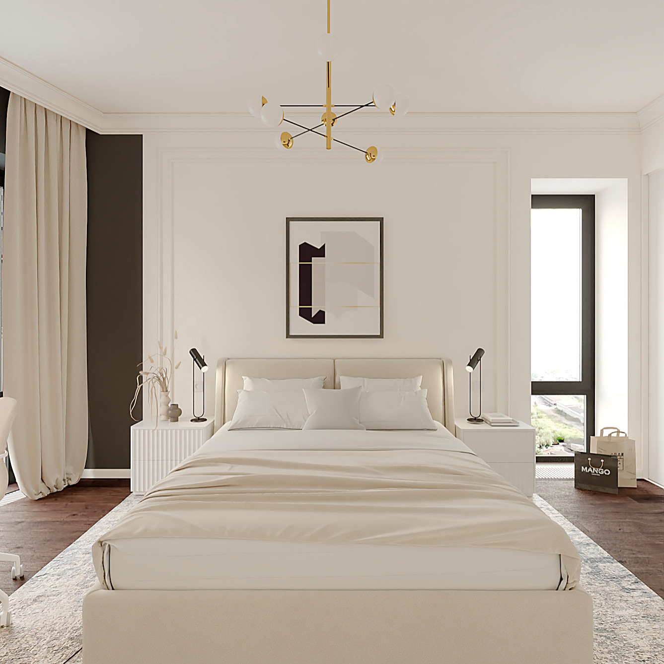 Обложка проекта: Дизайн-проект апартаментов 37,5 кв.м. в ЖК "Савеловский Сити"