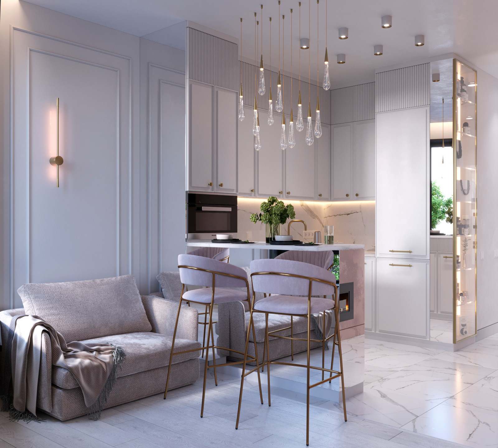 КВАРТИРА В ЖК «КРЫЛЬЯ», 37 м²